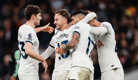 VIDEO | Tottenham a câştigat dramatic în prelungiri, sub privirea lui Drăguşin! Manchester City - Everton 2-0. Ultima clasată a câştigat în sfârşit