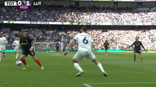 VIDEO | Cu Drăguşin titular, Tottenham a primit gol după doar trei minute. Putea ”Dragonul” să facă mai mult?
