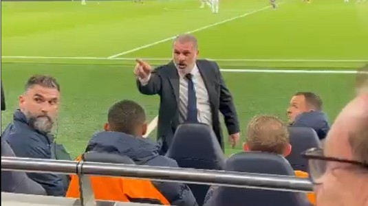 VIDEO | Fără precedent! Fanii lui Tottenham i-au cerut lui Postecoglou să piardă meciul cu Manchester City. Antrenorul a răbufnit pe teren