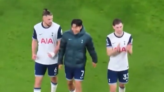 VIDEO | Heung-Min Son s-a dus glonţ către Radu Drăguşin, după City - Tottenham 0-4. Ce a făcut căpitanul lui Spurs