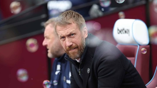 S-a întors Graham Potter. Managerul englez a preluat-o pe West Ham, la aproximativ doi ani după ce Chelsea l-a dat afară