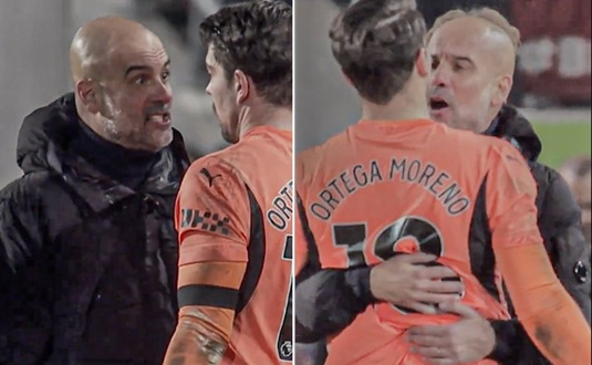 VIDEO | Guardiola, criză de nervi după ce City a avut 2-0 cu Brentford, dar nu a câştigat. De ce şi-a bruscat şi certat jucătorul