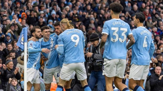 Manchester City şi-a luat revanşa în Premier League, după eşecul şocant din UCL cu Leverkusen: ”cetăţenii” au tremurat cu Leeds, dar au învins în prelungiri