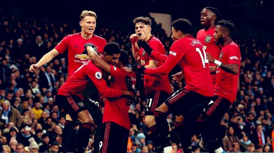 Manchester is RED! United a câştigat derby-ul cu City şi îl lasă pe Guardiola fără titlu în Premier League