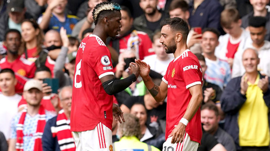 Manchester United, victorie clară cu Leeds. Pogba şi Fernandes au dat recital: hat-trick şi "careu" de assist-uri!