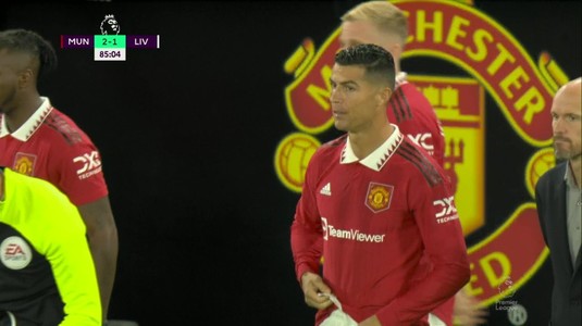 VIDEO | Victorie uriaşă pentru Manchester United. "Diavolii roşii" au câştigat derby-ul cu rivala Liverpool şi au obţinut primul succes al sezonului. Ronaldo, ţinut pe bancă până în minutul 86