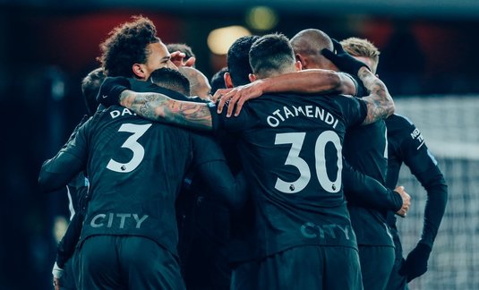Manchester City încheie etapa 28 a Premier League cu o victorie, scor 3-0 cu Arsenal