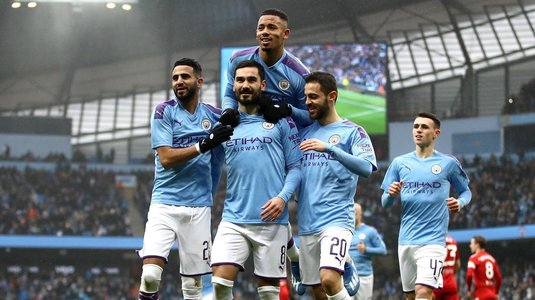 Manchester City este o maşinărie de goluri! Performanţă incredibilă reuşită de "cetăţenii" lui Guardiola 