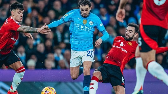 Pep Guardiola şi Bernardo Silva au reacţionat, după ce City a pierdut cu Manchester United: "Ăsta e adevărul"