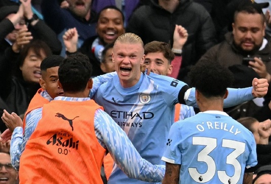 Manchester City, 3-0 în derby-ul cu Manchester United. Haaland, bestie şi cu rivalii din Premier League