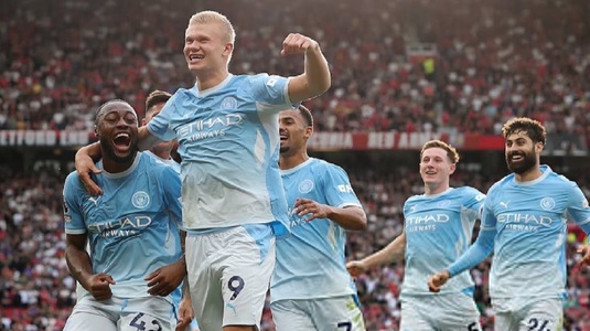 Nebunie totală în Premier League. Spectacol cu opt goluri în Manchester City - Sunderland. Cum s-a salvat liderul pe final