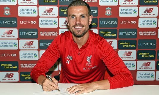 Jordan Henderson şi-a prelungit contractul cu FC Liverpool