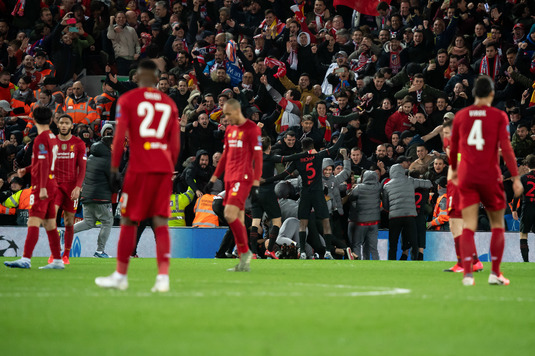 „Meciul nu trebuia să se joace”. Autorităţile din Liverpool pun eliminarea din Champions League pe seama pandemiei de coronavirus