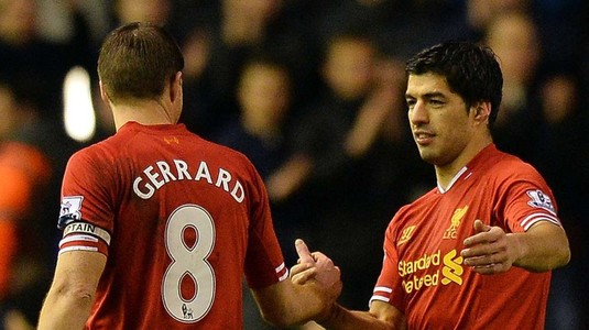 Cel mai original omagiu, primit de Luis Suarez de la Steven Gerrard: ”Nu avea niciun respect pentru nimeni” 
