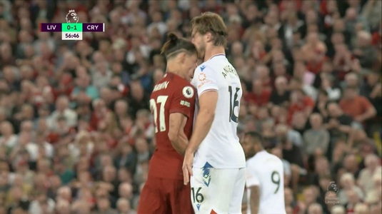 VIDEO | Starul de 100 de milioane de euro al lui Liverpool, eliminat împotriva lui Palace după o lovitură cu capul! ”Cormoranii”, fără victorie după două etape
