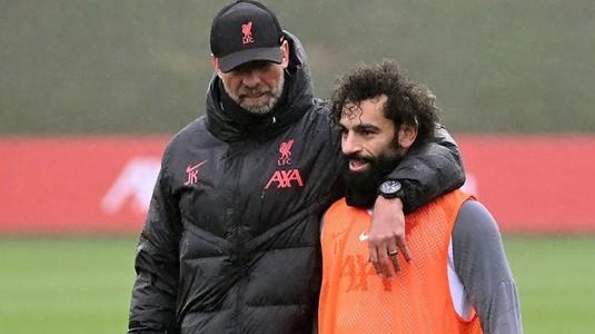 Modul inedit prin care Salah a aflat de plecarea lui Klopp de la Liverpool: "Mi s-a părut ciudat că ne-a chemat la teren la 10:30"
