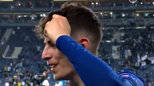 VIDEO | "Mi se rupe de asta acum! Am câştigat Liga Campionilor!". Kai Havertz, savuros după ce a adus victoria lui Chelsea în finala de la Porto