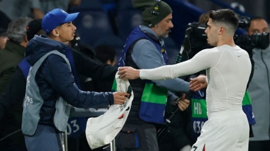 Gestul făcut de Pedro Neto după ce a împins un băiat de mingi la meciul cu PSG: ”Mi-am cerut scuze de vreo 35 de ori”