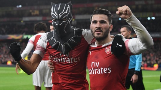 VIDEO | Emeryck "Black Panther" Aubameyang. Moment INEDIT pe Emirates Stadium după al treilea gol al lui Arsenal