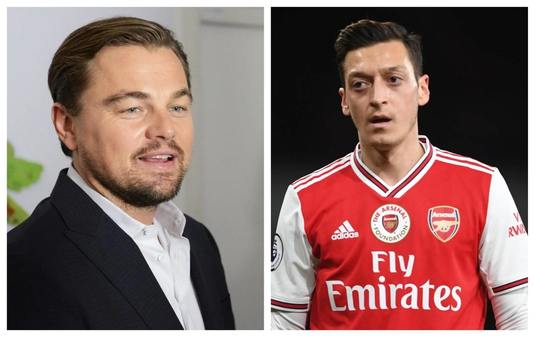 Leonardo Di Caprio a spus că nu a auzit de Arsenal, iar Mesut Ozil i-a oferit o replică nimicitoare