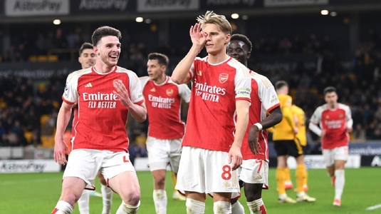VIDEO | Arsenal a revenit pe linia victoriilor. A câştigat fără mari emoţii şi a redevenit lider în Premier League