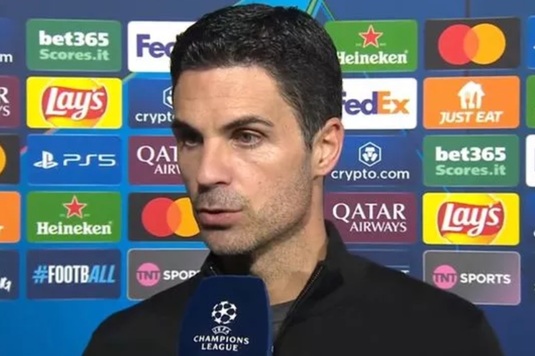 ”Nu a fost o echipă mai bună ca noi în această competiţie, dar suntem out”. Arteta, prima reacţie: ”După 20 de minute trebuia să avem 3-0”