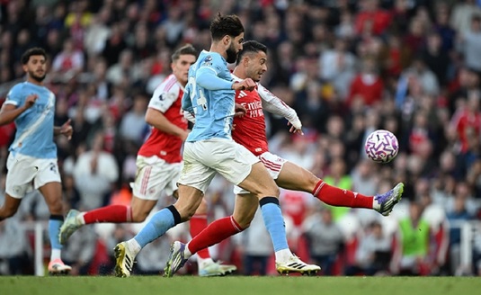 Ce poate fi mai frumos decât un gol în prelungiri. Arsenal a salvat un punct cu Manchester City, în minutul 90+3