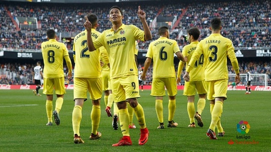 Valencia – Villarreal, scor 0-1, în LaLiga. De la cele două echipe a fost eliminat câte un jucător