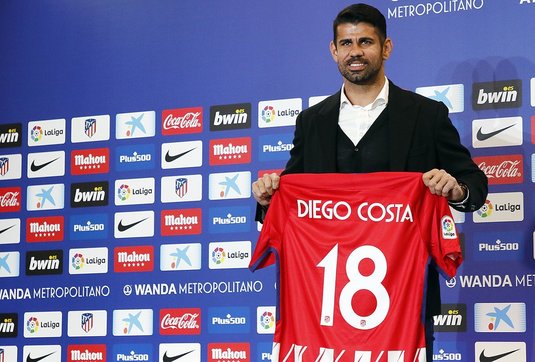OFICIAL | Diego Costa a semnat cu Atletico Madrid. "M-am săturat de antrenamente"