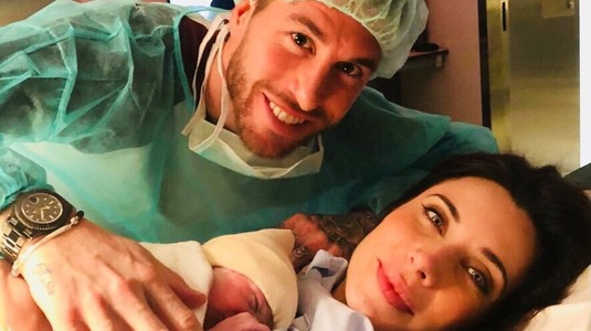Sergio Ramos e din nou tată | Prezentatoarea Pilar Rubio a născut un băieţel