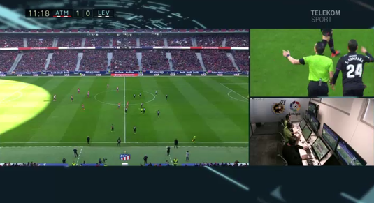 VIDEO | Confuzie totală la Atletico Madrid - Levante! Au dat gol, s-au bucurat două minute, apoi a venit decizia VAR. Cum s-a terminat totul