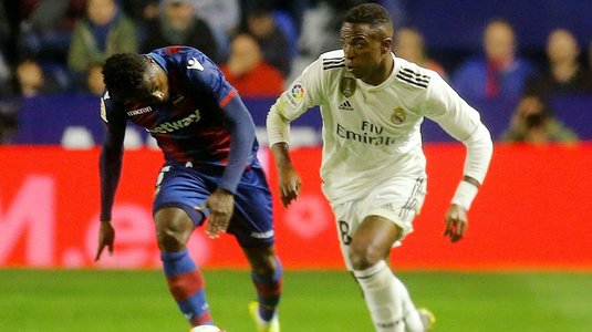 VIDEO | Levante - Real Madrid 1-2. Madrilenii câştigă cu noroc pe Ciutat de Valencia. Vezi AICI golurile marcate