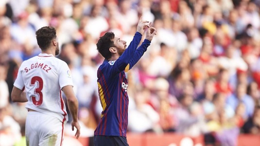 VIDEO | Messi a bătut-o de unul singur pe Sevilla! Hat-trick şi pasă de gol pentru argentinian în victoria cu 4-2 obţinută de Barcelona