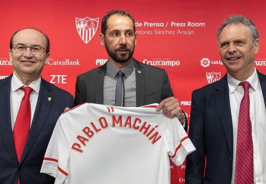 Machin a fost demis de la Sevilla! Caparros e antrenor interimar. Surpriză mare din vară: un fost antrenor de la Real şi un super antrenor din America de Sud pe listă