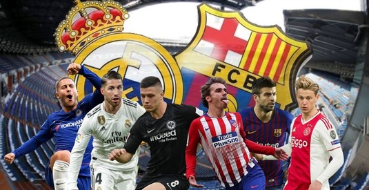 Real Madrid vs FC Barcelona. Cum arată cele două formaţii pe care le pregătesc marile rivale pentru sezonul viitor. El Clasico se anunţă SENZAŢIONAL