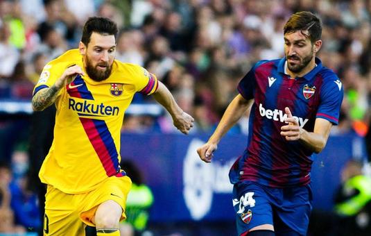 LIVE VIDEO | FC Barcelona - Levante 2-1. Oaspeţii au dat emoţii în prelungirile partidei