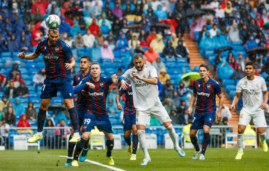 Levante - Real Madrid 1-0. Prima înfrângere după 16 etape în La Liga pentru madrileni
