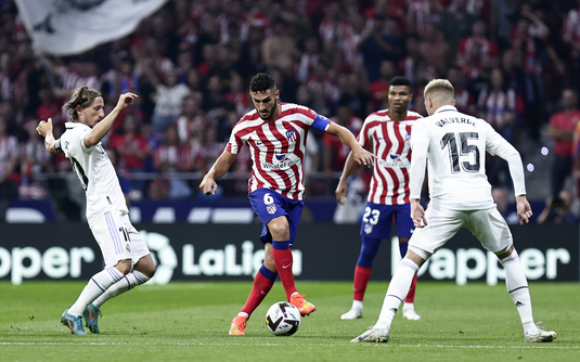 VIDEO | Atletico Madrid - Real Madrid 1-2. Realul e "regina" capitalei! Golul lui Hermoso din final, insuficient pentru a mai scoate ceva