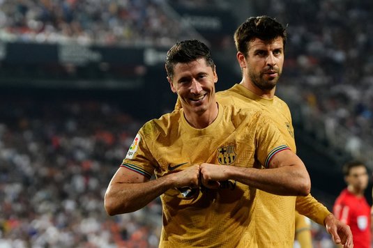 VIDEO | Lewandowski a salvat-o pe Barcelona în prelungirile meciului cu Valencia! Rezumatele din LaLiga