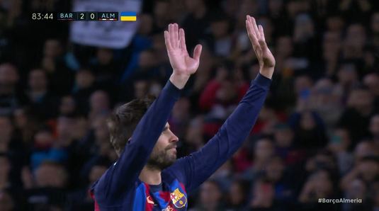 VIDEO | Gerard Pique şi-a luat rămas bun cu o victorie de la Barcelona! Momente emoţionante pe Camp Nou. Toate rezumatele serii din LaLiga, AICI