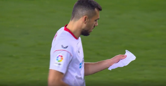 VIDEO | Faza din Spania care a amintit de România. Celebrul ”bileţel” al lui Mirel Rădoi a fost ”împrumutat” şi în La Liga 