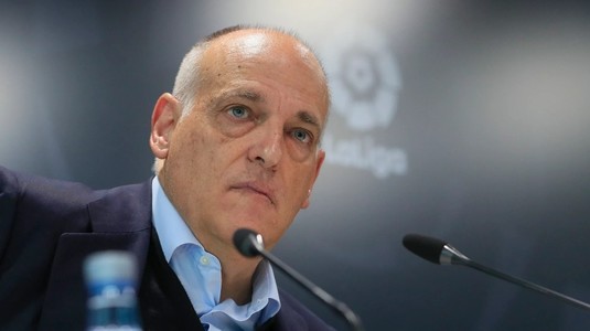 Javier Tebas a fost reales preşedinte al ligii spaniole de fotbal