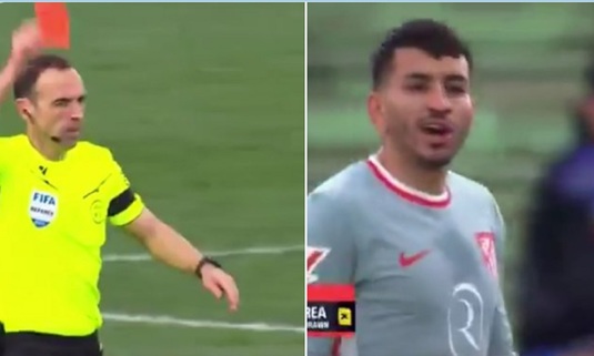 VIDEO | Suspendare istorică! Câte partide riscă să stea pe bară Angel Correa pentru insultarea arbitrului în meciul Getafe - Atletico Madrid