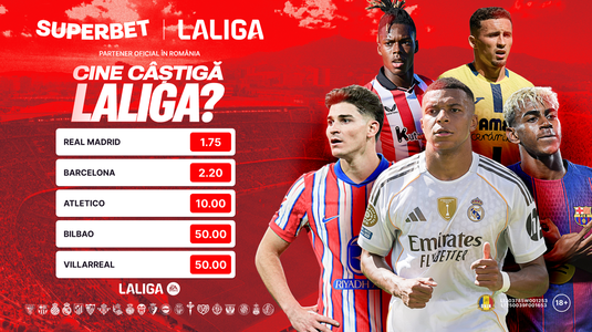 Totul despre noul sezon din LaLiga! Cine sunt favoritele în oferta Superbet
