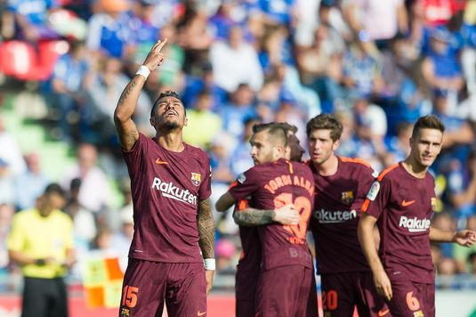VIDEO | Barcelona a câştigat greu meciul cu Getafe! Paulinho a marcat primul gol în tricoul catalanilor