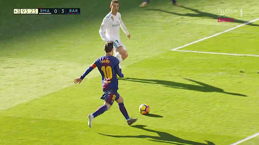 VIDEO | E imaginea serii în LaLiga. Messi, desculţ în momentul pasei la golul trei al Barcelonei