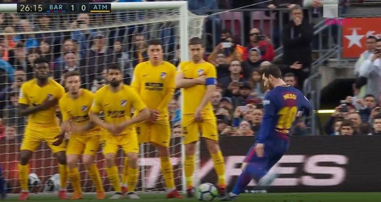VIDEO | FC Barcelona - Atletico Madrid 1-0. Catalanii, pas important spre titlu. Messi a înscris un gol superb