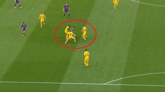 VIDEO | Moment superb oferit de Leo Messi. Cum a reuşit să iasă dintre trei jucători ai lui Atletico Madrid