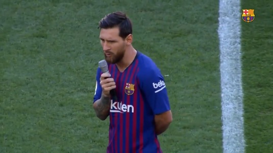 VIDEO | Promisiunea care îi face pe fani să viseze. Lionel Messi: "Vă promit că anul acesta vom face totul pentru ... "