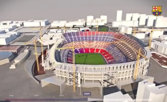 VIDEO SPECTACULOS | Mai mult decât un club, mai mult decât un stadion! Cum se transformă Camp Nou până în 2023